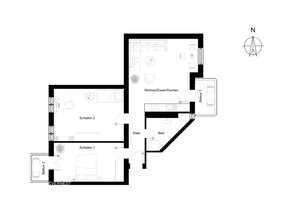 Wohnen am Schillerpark: Charmante 3-Zimmer-Altbauwohnung mit zwei Balkonen – Die vollständige Adresse der Immobilie erhältst du vom Anbieter., 13349 Wedding, Berlin – Vorschaubild 16