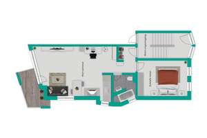 Ruhig gelegene 2-Zimmer-Wohnung im Hohbuch – Die vollständige Adresse der Immobilie erhältst du vom Anbieter., 72762 Reutlingen-Mitte, Reutlingen – Vorschaubild 14