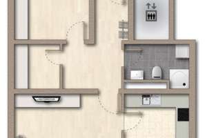 Sehr schöne 2-Zimmerwohnung mit Balkon in Ludwigshafen, Kaiser-Wilhelm-Straße – 67059 Mitte, Ludwigshafen am Rhein – Vorschaubild 10