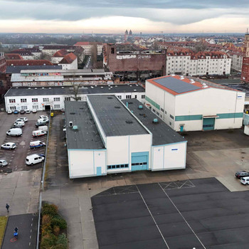 Hallenfläche im Stadtgebiet Leipzig