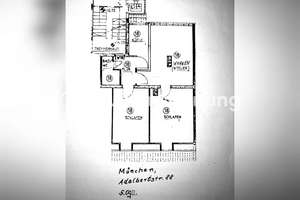 Tauschwohnung: Helle 3-Zimmer-Wohnung gg. 3-4 Zimmer mit Balkon – Die vollständige Adresse der Immobilie erhältst du vom Anbieter., 80799 Am alten nördlichen Friedhof, München – Vorschaubild 3