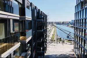 Zollhafen Mainz: Erstbezug modernes Single Apartment mit Süd-Balkon, EBK stilvolles Wohnen am Wasser – Rotterdamer Platz 14, 55120 Neustadt, Mainz – Vorschaubild 14