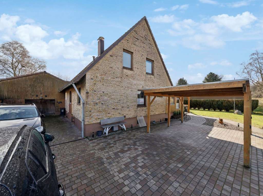 Immobilie in Jagel - Ihr neues Zuhause - Einfamilienhaus mit großem Garten und viel Platz für die ganze Familie in Jagel - Bild 1