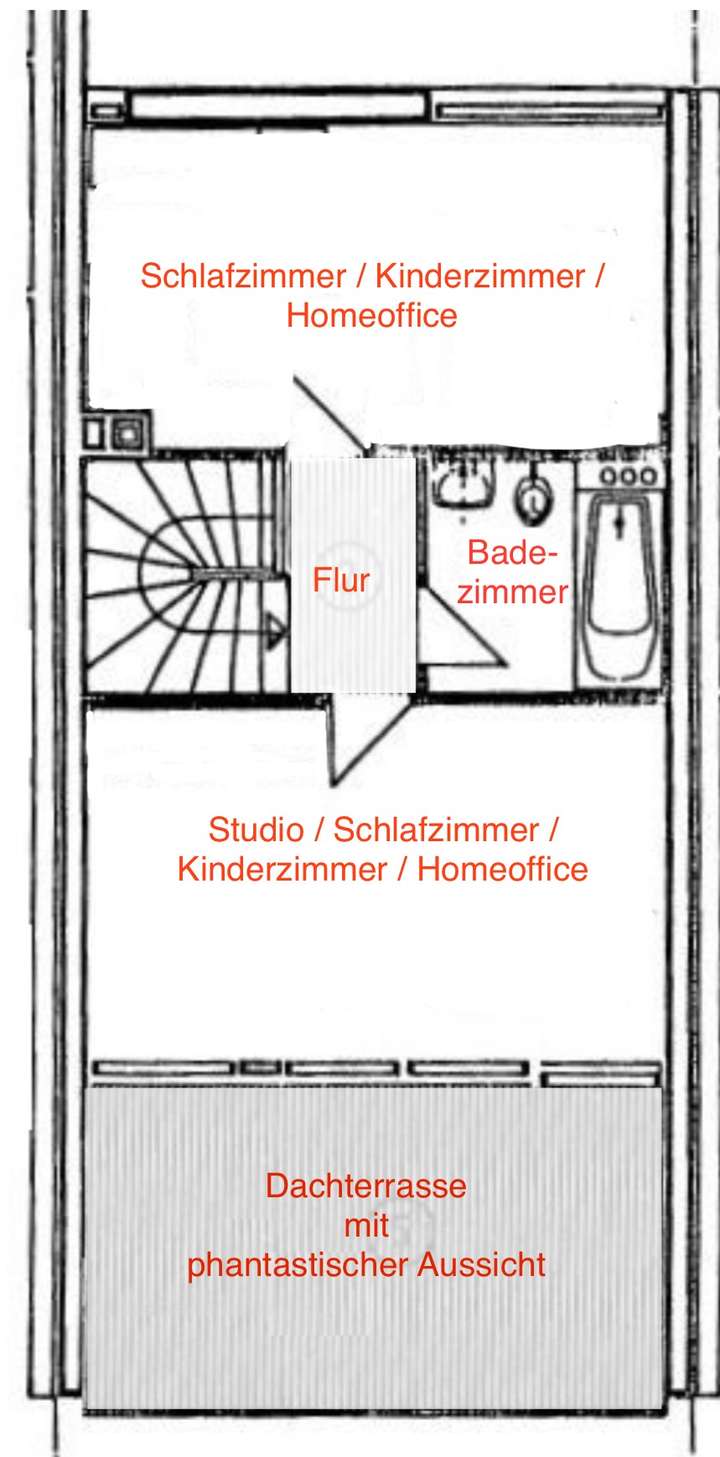 Grundriss Obergeschoss