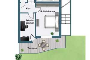 Einziehen & Wohlfühlen: Stilvolle Split-Level-Doppelhaushälfte mit Südgarten, Kamin & Fernblick – Essen – Vorschaubild 22