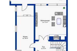 Ihr neues Zuhause: Großzügiges Reihenendhaus mit ca.50m² Dachterrasse, Garten und Vollkeller – Hannover (Kreis) – Vorschaubild 20