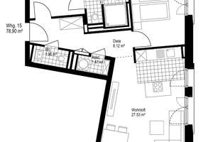 Erstbezug: 3-Zimmer-Wohnung inkl. EKB + TG Stellplatz +Balkon in Augsburg-Hochzoll Whg. 15 – Zugspitzstraße 5, 86163 Hochzoll-Nord, Augsburg – Vorschaubild 10