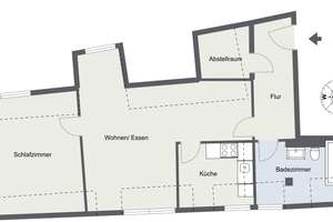 Charmante 2‑Zimmer‑Altstadtwohnung in bester Lage – 93047 Innenstadt, Regensburg – Vorschaubild 6