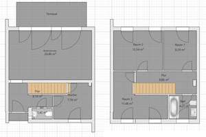 Reihenmittelhaus mit 4 Zimmern in Berlin-Tegel (Reinickendorf)
