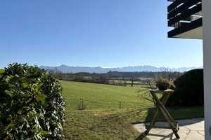 Nur Felder, Wiesen und die Berge.... Architekten-Einfamilienhaus in einmaliger Ortsrandlage – Garmisch-Partenkirchen (Kreis) – Vorschaubild 2