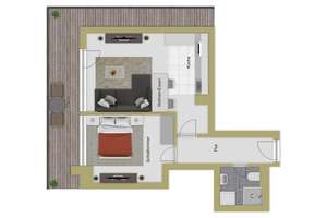 360° | Attraktive Kapitalanlage: Vermietete 2-Zimmer-Wohnung mit Balkon und TG-Stellplatz in Ulm-Mit – Die vollständige Adresse der Immobilie erhältst du vom Anbieter., 89077 Weststadt, Ulm – Vorschaubild 15