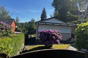 Wochenend- und Freizeithaus in Falkenhain mit Garten, Stellplatz und Bootssteg