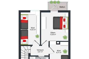Bezugsfreies Reihenmittelhaus mit Garten, Balkon und viel Potenzial in Hockenheim – Die vollständige Adresse der Immobilie erhältst du vom Anbieter., 68766 Hockenheim – Vorschaubild 7