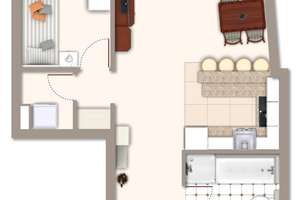 Moderne 3-Zimmer-Wohnung mit Wintergarten und Tiefgaragenstellplatz nähe Ludwigsplatz – frei ab 01.0 – Die vollständige Adresse der Immobilie erhältst du vom Anbieter., 76131 Innenstadt-West, Karlsruhe – Vorschaubild 11