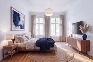 Bezugsfreie sanierte Stuck-Wohnung mit erstklassiger Ausstattung, Balkon, Parkett – Markelstraße 42, 12163 Steglitz, Berlin – Vorschaubild 2