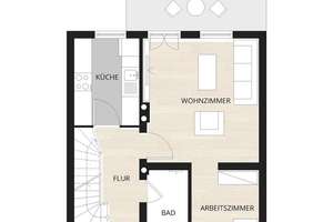 Großzügiges Siedlungshaus mit fünf Zimmern und viel Potenzial – Die vollständige Adresse der Immobilie erhältst du vom Anbieter., 64295 Darmstadt-West, Darmstadt – Vorschaubild 15