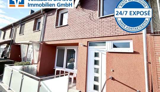 Bild von Gemütliches Reihenmittelhaus mit Terrasse, Garten und Garage in Velpke