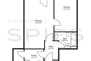 Helle 2-Zimmer-Wohnung mit Balkon und Tiefgaragenstellplatz – 28325 Oberneuland, Bremen – Vorschaubild 7