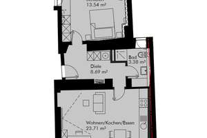 Wohnen im Denkmal – Top-Steuervorteil – 2-ZKB in der Regensburger Altstadt !!! – Steckgasse 4, 93047 Innenstadt, Regensburg – Vorschaubild 8
