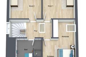 neuwertiges EFH -  Effizienzklasse A+, Traumgrundstück, Wärmepumpe, PV-Anlage – Erich-Kästner-Straße 8, 6184 Kabelsketal – Vorschaubild 17