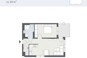 Wohnen im O-Quartier: Moderne 2-Zimmer-Wohnung mit ca. 59m². – Die vollständige Adresse der Immobilie erhältst du vom Anbieter., 42697 Ohligs/Aufderhöhe/Merscheid, Solingen – Vorschaubild 10