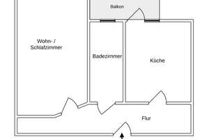 Möbliertes 1- Zimmer Apartment - Umfassend modernisiert – Smidtstraße 5, 20535 Hamm, Hamburg – Vorschaubild 8