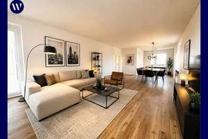 Neues Familien-Zuhause! Modernisierte 4 Zimmer mit Umlaufbalkon, 2 neue Bäder, neuer Boden, Aufzug