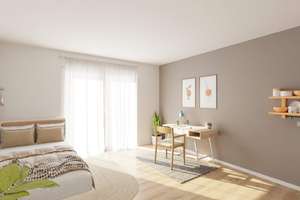 Barrierefreies Miniapartment inkl. Küchenzeile und Balkon – Roermonder Straße 76, 52072 Ponttor, Aachen – Vorschaubild 4