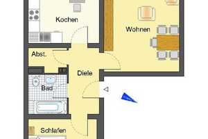 Schmuckstück mit Platz für Zwei! WBS nötig! – Märkische Str. 9, 42281 Wuppertal – Vorschaubild 3