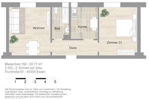 *** Charmantes Zuhause mit Duschbad! *** – Flurstr. 61, 45355 Borbeck-Mitte, Essen – Vorschaubild 17