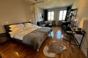Stylisches Loft-Wohnen in Schwabing-West - möbliert, Parkett, Dusche/Badewanne, EBK, Loggia – Die vollständige Adresse der Immobilie erhältst du vom Anbieter., 80797 Neuschwabing, München – Vorschaubild 9