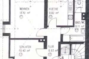 Helle 2-Zimmer-Wohnung im 3. OG in München-NYmphenburg