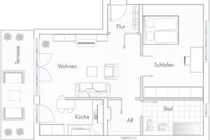 2-Zimmer-Wohnung mit Dachterrasse und neuer Einbauküche – Kasperstraße 37, 12542 Altglienicke, Berlin – Vorschaubild 11