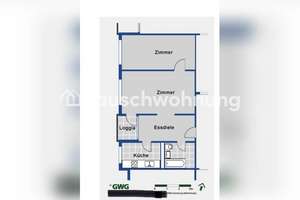 Tauschwohnung: Wohnung tauschen Saga – César-Klein-Ring 8, 22309 Steilshoop, Hamburg – Vorschaubild 1