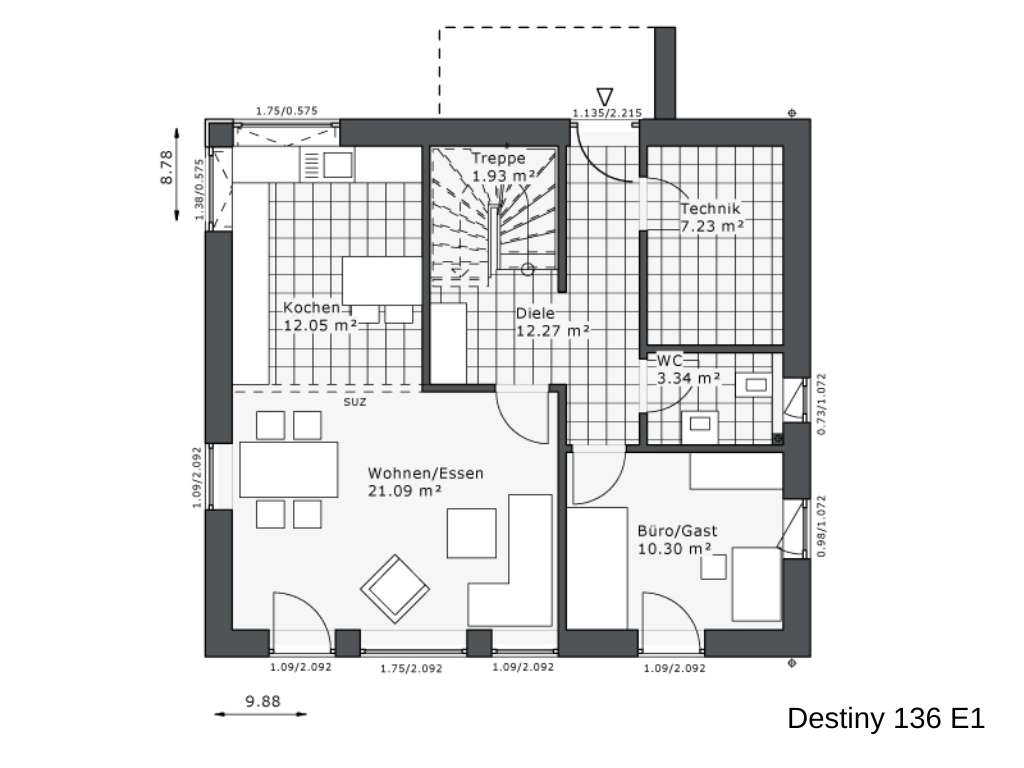 Immobilie in Strüth - Investieren Sie in Ihre eigenen 4 Wände – Wunderschönes Traumhaus von Danhaus - Bild 3