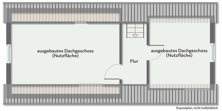 Dachgeschoss (Nutzfläche)