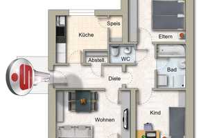 Ihr StartUp in ein schickes eigenes Zuhause! - Hübsche Wohnung für junge Singles oder Paare – Ulm – Vorschaubild 16