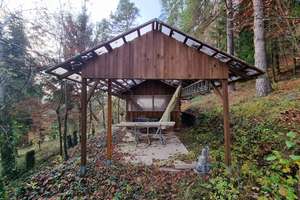 Kanada-Flair-Waldbaden und Auszeit genießen im Ferienhaus mit Nebengebäude u. Garage in Waldrandlage – Die vollständige Adresse der Immobilie erhältst du vom Anbieter., 92259 Neukirchen bei Sulzbach-Rosenberg – Vorschaubild 20