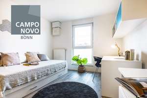 Ankommen, Wohlfühlen, Zuhause sein. Möbliertes Einzelapartment zum Verlieben – Quantiusstraße 30-34, 53115 Bonn-Zentrum, Bonn – Vorschaubild 4