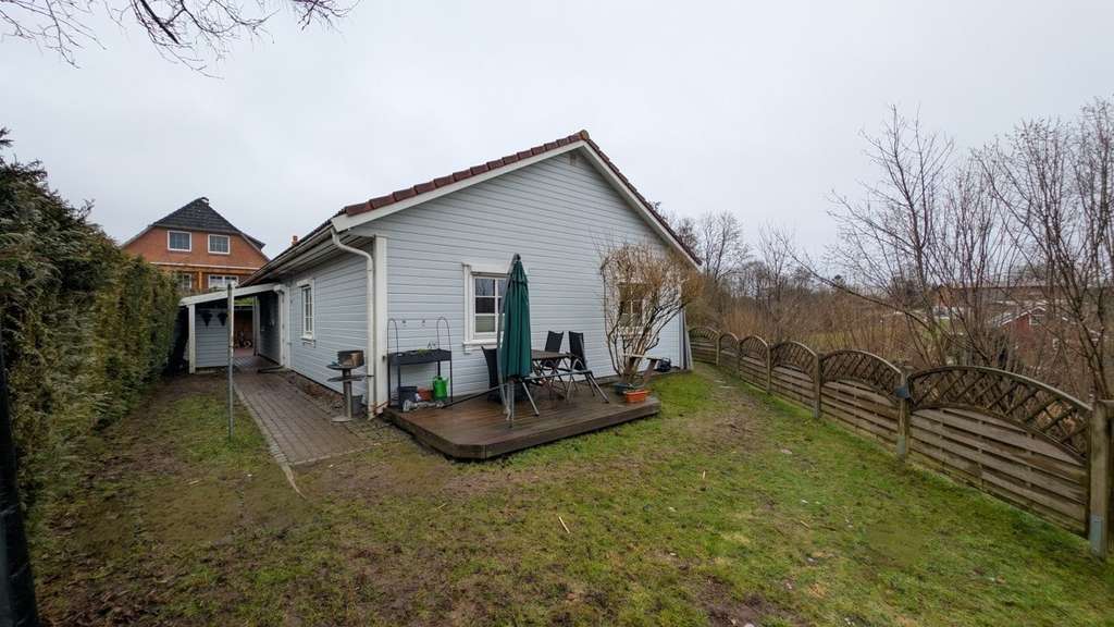 Immobilie in Sterup - Charmantes Holzhaus-Idyll! Hyggeliges Einfamilienhaus in ruhiger Sackgassenlage in Sterup - Bild 3