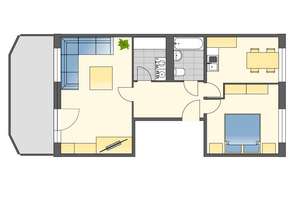 Geräumige 2 Zimmer mit großem Balkon – Lilienstraße 57, 6122 Nördliche Neustadt, Halle (Saale) – Vorschaubild 5