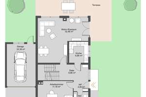 Freistehendes Einfamilienhaus mit Garten und Entwicklungspotenzial – Die vollständige Adresse der Immobilie erhältst du vom Anbieter., 81739 Waldperlach, München – Vorschaubild 38