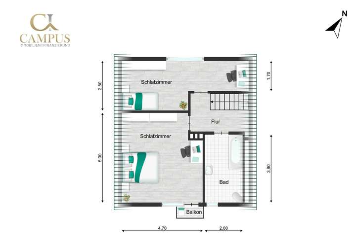Grundriss DG