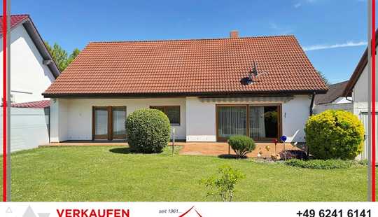 Bild von So ist es eben: Bungalow - gepflegt - offener Grundriss - Garten - Garage - Rheindürkheim!