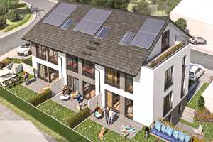 🌿Nachhaltig und zukunftssicher: Neubau-Stadthaus mit Wärmepumpe und Photovoltaik l Haus 2 – Fichtenstraße 1, 71287 Böblingen (Kreis) – Vorschaubild 3