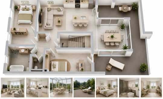 tolle 3 ZKB-Wohnung mit großer Wohnterrasse in Neckarau