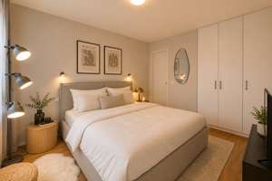 Exklusiver Wasserblick - große 2 Zimmer Wohnung mit Einbauküche – Am Rundtörn 16, 26135 Osternburg, Oldenburg (Oldenburg) – Vorschaubild 4