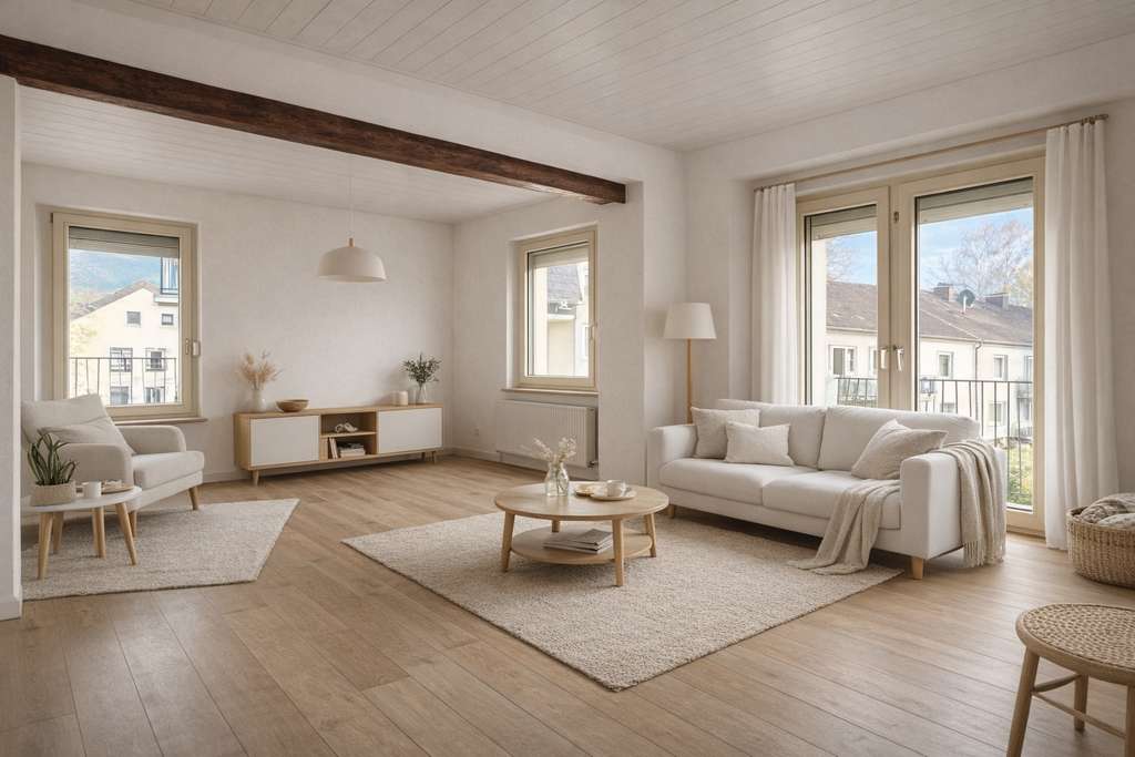 Immobilie in Recklinghausen - Flexibel nutzbare 2 ETW (110 m²) + ausbaufähiger Dachboden + 3 Garagen | Recklinghausen-Nord - Bild 3