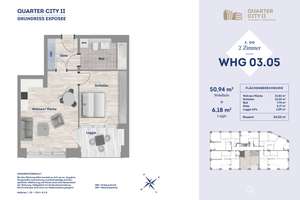 2-Zimmer-Wohnung in Schwabing – Die vollständige Adresse der Immobilie erhältst du vom Anbieter., 80807 Alte Heide-Hirschau, München – Vorschaubild 7