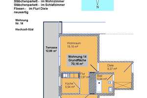 Dachterrassenwohnung 2-Zimmer-Wohnung in Augsburg Hochzoll – Ortlerstraße 75, 86163 Hochzoll-Süd, Augsburg – Vorschaubild 11